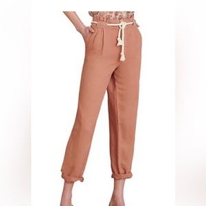 Veronica Beard Kasper twill crop pants. Size 4 Mocha color Excellent condition